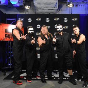 Donald Hager Jr. Instagram - Happier times ? Always remember we chose to die on our feet rather than live on our knees… #innercircle #aewdynamite