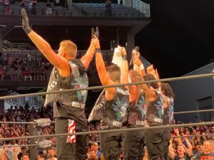 Donald Hager Jr. Instagram - Inner Circle Forever . Big Matches but The IC is always ready to handle its business #aewdynamite @chrisjerichofozzy @santana_proud @ortiz_powerful @sammyguevara