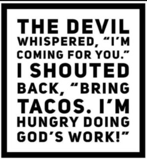 Dondré Whitfield Instagram - This is me anytime I feel like I’m under attack…which is pretty frequent.  If I were doing things to harm my people or people in general I’m sure I’d have many more doors opened. But they would be the wrong ones. And I’m ok with that. 

I pray for blessings in order to be a blessing.  It’s my assignment in life. 

Send prayer hands 🙏🏽 and a heart ❤️ for yourself and those who have this mindset to move the needle for humanity. 

Shout out to my sister @traciblackwell who sent this to me and some great spiritual warriors.  And thank you mama Tina for sending it to her.