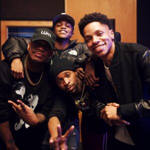 Donielle T. Hansley Jr. Instagram - was born surrounded by goats.🤷🏽‍♂️ @neyo @coreymekell @rawswagger 
•
Beyond grateful for these guys right here & even more proud! Continue to be the super stars you guys are!🙏🏽
•

COMMENT 10 TIMES FOR A FOLLOW BACK🔥🔥🔥❤️😈 #HansleyHustle #DonielleHansley #idoeverything😉 #shootpastthestars #sauceking #viral