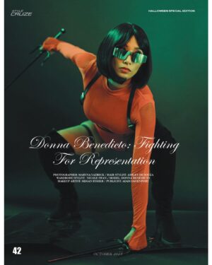 Donna Benedicto Instagram - For @stylecruze 🩸⚔️
.
📸 & Creative director: @yazbeckistan
MUA: @megandfisher
HAIR: @thereelashley
💅: @ivynguyenbeauty