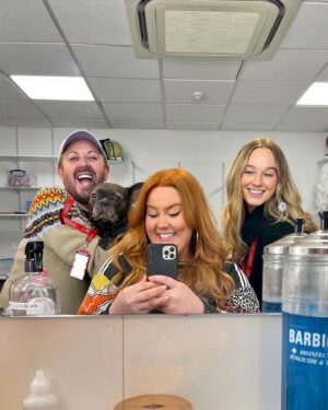 Donna Preston Instagram - A day in the chair getting dolled up for Despair by @dmchairmakeup @laurabreslin & little Lexi ❤️

#thesandman @netflixuk