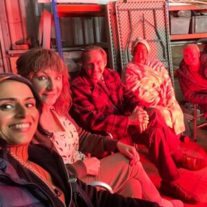 Donna Preston Instagram - I rarely watch my work. I came across our episode of Inside No 9 today and I watched the whole episode and my goodness you can see how much fun we had! What a job, what a wonderfully talented cast I got to work with! 

It’s still available on @bbciplayer btw 😏 series 6, Hurry up and Wait 

❤️ big love to Steve, Reece, Pauline, Bhavna & Adrian

#insideno9