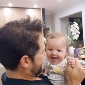 Dony De Nuccio Instagram - Feliz 6 meses, minha princesa. 💝