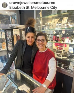 Doris Younane Instagram - Only place I take anything that I value and love to be brought back to life. @crownjewellersmelbourne good old fashioned service.