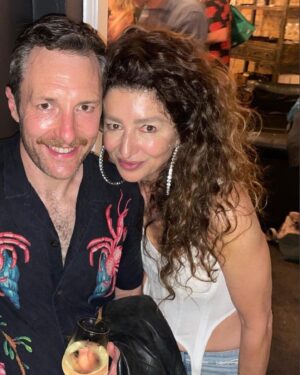 Doris Younane Instagram - More Wrap parties with you my love xx