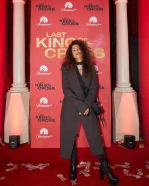 Doris Younane Instagram - Red carpet Last King of the Cross. Amazing night. #paramountplus