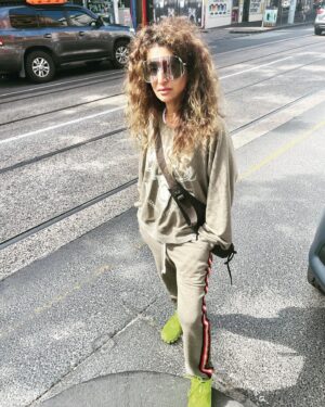 Doris Younane Instagram - @cat_hammill Melbourne trackie !!! Love her stuff ! More styles to come 🥂