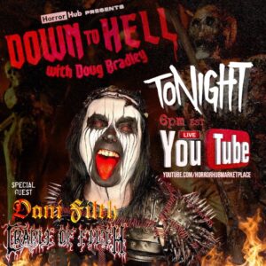 Doug Bradley Instagram - Tonight’s the night! 🔥🔥🔥
6pm EST 👈🏼
YouTube.com/HorrorHubmarketplace
•
Posted @withregram • @danifilthofficial @officialdougbradley  Tonight,  ladles and genitalmen, at 6pm EST we welcome @danifilthofficial to the show!!🔥🔥🔥
Subscribe to the @horrorhubmarketplace and set your notifications:
Youtube.com/horrorhubmarketplace
⛓ ⛓⛓⛓⛓⛓⛓
#danifilth #cradleoffilth #dougbradley #pinhead #hellraiser #metal #horror #galleryofthegrotesque