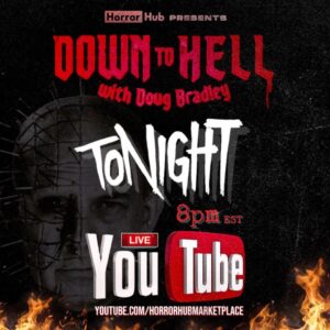 Doug Bradley Instagram - Subscribe to the HorrorHub channel and join us tonight! 🔥⛓
YouTube.com/horrorhubmarketplace
•
#hellraiser #pinhead #dougbradley #horrormovies #horrorhub #livestream