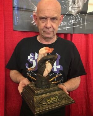 Doug Bradley Instagram - Pre-Orders are still available for the “I Am The Way” piece! There aren’t too many left! All signed by @officialdougbradley .Available on the website! Link is in the bio. #hallraiser #dougbradley #pinhead #clivebarker #pauljonesfx #custom #customart #art #sculpture #sculptor #robertskyle17  #krobertsfx #makeupeffects #specialeffects #collector #collectibles #hellraiser3