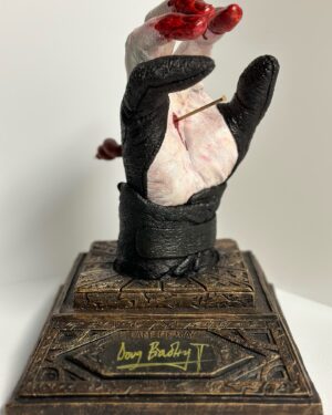 Doug Bradley Instagram - Pre-Orders are still available for the “I Am The Way” piece! There aren’t too many left! All signed by @officialdougbradley .Available on the website! Link is in the bio. #hallraiser #dougbradley #pinhead #clivebarker #pauljonesfx #custom #customart #art #sculpture #sculptor #robertskyle17  #krobertsfx #makeupeffects #specialeffects #collector #collectibles #hellraiser3