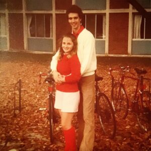 Doug Jones Instagram - Even though Mrs. Laurie and I have been married almost 37 years, this Valentines Day marks 40 years since the day we actually met.
.
Picture it: Ball State University, Muncie Indiana, February 14, 1981. She was on-stage in a production of “Godspell,” and I was in the audience, as we caught each other’s eye. The tables may have turned with who’s on-stage now, but I remain her biggest fan to this day.
.
#HappyValentinesDay #BeMyValentine #valentine