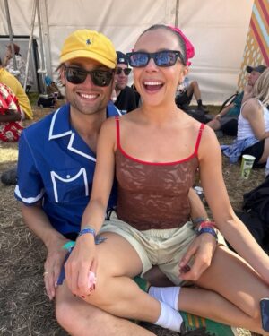 Douglas Booth Instagram - 151,134 steps, countless memories, and endless joy with my best friends at my favorite place on earth 🌍 Glastonbury, you’ve outdone yourself again! Thank you 💚