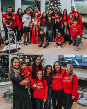 Douglas Lima Instagram - Merry Christmas from my family to yours!😃🎄
I hope your day is full of joy and happiness in this beautiful day that we celebrate the birth of our King ❤️ 
Jesus is the Reason for the Season