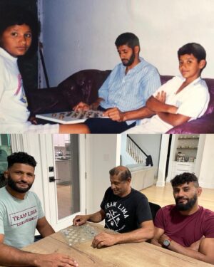 Douglas Lima Instagram - #remake about 30 years later, they still can’t beat me in checkers 😂
Quase uns 30 anos depois, eu ainda quebrando eles na dama 
@jandylimaa @dhlimamma #family