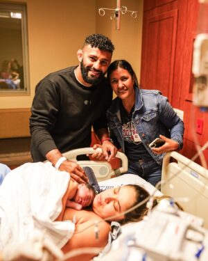Douglas Lima Instagram - Welcoming another beautiful baby girl to this world! Thank you God again for another blessing!! ❤️🙏🏽 my wife is a warrior! I love you @jeh470 

Psalm 127:3 Children are a gift from the LORD ; they are a reward from him.
