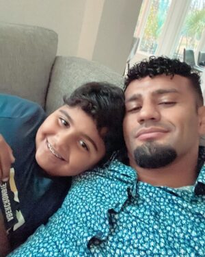 Douglas Lima Instagram - Happy birthday my lil man!!! I love you so much ❤️