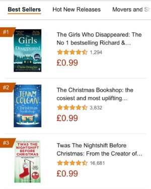 Dr Adam Kay Instagram - TWAS THE NIGHTSHIFT BEFORE CHRISTMAS is number three on the Kindle store. Not uncoincidentally, it is also 99p today. Can we get it to number one?! (Probably not, but you should still consider buying it.)