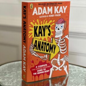 Dr Adam Kay Instagram - Advance proofs of KAY’S ANATOMY have arrived! The book itself is out on 15th Oct and you can pre-order now for the 8-12 year olds in your life - link in bio. Tag someone in this and I’ll choose a person at random on Sunday at 10pm and send you a proof.