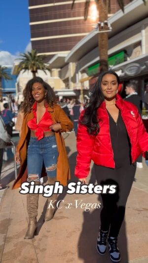 Dr. Meena Singh Instagram - Lil sis hath arrived and now I am actually scared. Partial Singh Force assembly activated. Reppin for Chiefs Kingdom as always ✊🏾

#redkingdom #kcchiefs #chiefs #kc #repyourcity
