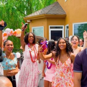 Dr. Meena Singh Instagram - Anjali was all of our 1st child so this grad party was a celebration for the entire village! And the night was completed with Anjali’s debut Theater in the Park performance of Bye Bye Birdie! She killed it! #SinghForce

**Special shout out to everyone that flew in from a far to be there! Especially my fellow Harvard Med classmates that were there when it all happened @brandon_eyez @mwari55