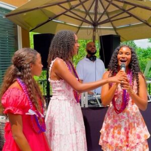 Dr. Meena Singh Instagram - Anjali was all of our 1st child so this grad party was a celebration for the entire village! And the night was completed with Anjali’s debut Theater in the Park performance of Bye Bye Birdie! She killed it! #SinghForce

**Special shout out to everyone that flew in from a far to be there! Especially my fellow Harvard Med classmates that were there when it all happened @brandon_eyez @mwari55