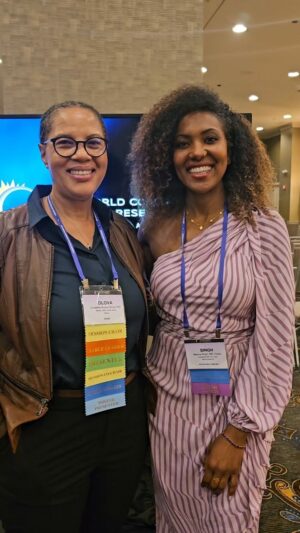 Dr. Meena Singh Instagram - We have hundreds of presenters at #WCHR2024. Meet Drs. Meena Singh and Drs. Ncoza Dlova, who will present on various topics related to textured hair.