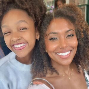Dr. Meena Singh Instagram - Maddie entered my life; and I finally met my MiniMe! Not only did she win my alma mater, Olathe East HS, but she is also going to USC✌🏾!! Just like her Auntie Meena! I gifted her my beloved gold nose ring from Dubai to celebrate 😌 Def going to homecoming this year!! So proud of her and our Kansas village 🥰🥰🥰 
#fighton #TrojanFamily #prelaw