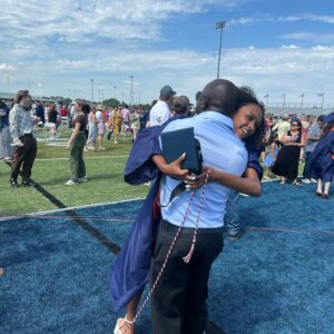 Dr. Meena Singh Instagram - Maddie entered my life; and I finally met my MiniMe! Not only did she win my alma mater, Olathe East HS, but she is also going to USC✌🏾!! Just like her Auntie Meena! I gifted her my beloved gold nose ring from Dubai to celebrate 😌 Def going to homecoming this year!! So proud of her and our Kansas village 🥰🥰🥰 
#fighton #TrojanFamily #prelaw