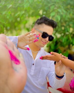 Dr. Sandesh Lamsal Instagram - May God bless you with joy and prosperity on this auspicious day. Wishing you and your loved ones a very colourful Holi. - #DrSandeshLamsal
.
.
In frame: @sandesh.1994 
.
.
.
.
.
.
.
.

• “𝐒𝐚𝐯𝐞” & “𝐒𝐡𝐚𝐫𝐞” 𝐭𝐡𝐢𝐬 𝐩𝐨𝐬𝐭 𝐢𝐟 𝐲𝐨𝐮 𝐭𝐫𝐮𝐥𝐲 𝐬𝐮𝐩𝐩𝐨𝐫𝐭 𝐦𝐞. ♡

• 𝐀𝐥𝐥 𝐭𝐡𝐨𝐮𝐠𝐡 𝐲𝐨𝐮 𝐰𝐨𝐧’𝐭 𝐛𝐞 𝐧𝐞𝐞𝐝𝐢𝐧𝐠 𝐭𝐡𝐢𝐬 𝐩𝐨𝐬𝐭 𝐢𝐧 𝐟𝐮𝐭𝐮𝐫𝐞, 𝐬𝐭𝐢𝐥𝐥 “𝐒𝐚𝐯𝐞” 𝐢𝐭 𝐢𝐟 𝐲𝐨𝐮 𝐥𝐢𝐤𝐞 𝐭𝐡𝐢𝐬 𝐩𝐨𝐬𝐭. ♡

• 𝐖𝐡𝐢𝐥𝐞 𝐜𝐨𝐦𝐦𝐞𝐧𝐭𝐢𝐧𝐠 𝐦𝐚𝐤𝐞 𝐬𝐮𝐫𝐞 𝐭𝐨 𝐮𝐬𝐞 𝐦𝐨𝐫𝐞 𝐭𝐡𝐚𝐧 𝟒 𝐰𝐨𝐫𝐝𝐬 (𝐢𝐟 𝐥𝐞𝐬𝐬, 𝐢𝐭 𝐰𝐨𝐧’𝐭 𝐜𝐨𝐮𝐧𝐭 𝐚𝐬 𝐞𝐧𝐠𝐚𝐠𝐞𝐦𝐞𝐧𝐭). ♡

.
.
.
.
.
.
.
#instalike #instafashion #instalove #sandesh1994 #Nepaleseinternetcelebrity #Nepal #Instagrammodel #nepaliinstagrammer #nepali_instagrammers #tiktoknepal #nepalimuser #instapic #mensfashion #mensstyle #holi #happyholi #positivevibes #posesforpictures #nature #outfit #features #explore #ootd #lifestyle #influencer #creator #trend #tbt #quotes
