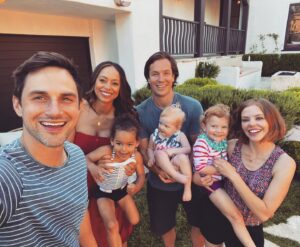 Dreama Walker Instagram - Happy 4th from all of us that went to bed early and cursed the fireworks! 🇺🇸☄️