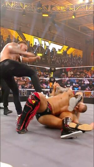 Drew Gulak Instagram - @drewgulak, @mylesborne_wwe and #CharlieDempsey showed they’re not to be messed with 😳