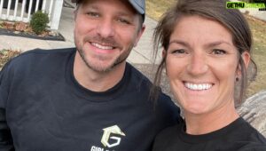 Drew Lachey Instagram - I wish it went this fast in real life!  Thanks to Becca and @agirlonaroof for letting me get up there with them and learn just how much I don’t know about roofing.  #drewityourself but with help from the pros.