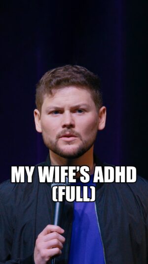 Drew Lynch Instagram - My Wife’s ADHD 

#adhd #rocks #cleaning #standup #comedy #drewlynch