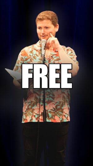 Drew Lynch Instagram - This was a cheap joke. #comedy #standup #jokes