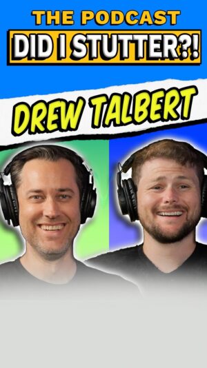 Drew Lynch Instagram - Legend has it he’s still asking me to look… 

#podcast #didistutter #drewtalbert #comedy