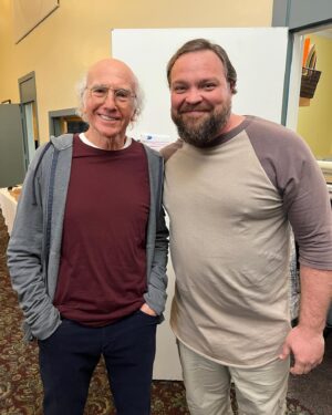 Drew Powell Instagram - TONIGHT!! It’s the beginning of the end. We shot this thing more than a year ago! I really wish I woulda taken more pictures. @curbyourenthusiasm @streamonmax @hbo #curbyourenthusiasm #curbyourenthusiasm12 #larrydavid **EPISODES 1 & 5(I think)**