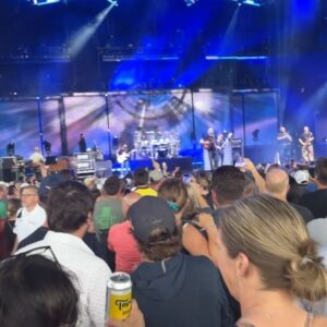 Drew Powell Instagram - Turns out the movie producer and his band were good. Very, very, good! 😂 Thanks for a great night @davematthewsband! What a trip down memory lane! @ruoffmusicenter #DMB #DeerCreek @atorecords @ordinaryangelsmovie