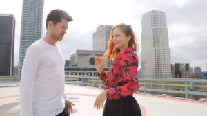 Drew Seeley Instagram - In honor of @usher halftime AND #Valentines , here’s a little throwback fun with my awesome and talented wife @amypaffrath 💃🕺
 
Link to OG ‘Lovestruck’ performance/choreo in bio 🫶