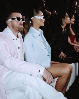 Drew Taggart Instagram - Oooooo yaaa i have fully assimilated. I am fashion now. I don’t plan on smiling much any more. Thank you @versace for inviting us. What a badass show 🐍