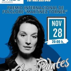 Dulce Pontes Instagram - Até breve meus queridos 🙏🏻♥️

"El martes 28, a las 20:00 h., os esperamos en la Sala de Cámara del Auditorio Príncipe Felipe para acompañar a Dulce Pontes Oficial, que recibirá el Premio de Internacional de Folclore "Martínez Torner" 2023."

#dulcepontesoficial