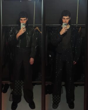 Duncan Laurence Instagram - Pick your fav ✨ special thanks to my stylist @sonnygroo and his team for making me feel extra comfortable in front of 17.000 people for two weeks in a row🖤