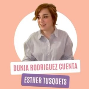 Dunia Rodríguez Instagram - Las  Bellas y Talentosas de @bollerasyamen me invitaron para hablar en esta sección de cultura y ahí fui de cabeza. 🙆🏻‍♀️💖
• Hablamos de referentes, en este caso de Esther
Tusquets, escritora y editora. Su novela “El mismo mar de todos los veranos” me marcó profundamente, tanto que Tusquets se convirtió durante mucho tiempo en mí escritora de cabecera. 

Para mí es una pasada poder compartirlo aquí 🫧🐚
Gracias por vuestro canal @bollerasyamen gracias por vuestro currazo 🌸🫶🏻