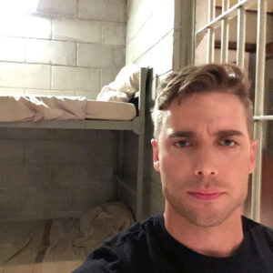 Dustin Milligan Instagram - In honour of the season finale of #dirkgentlybbca, I present to you: "Friedkin in rooms he never went into during the actual show, a series"