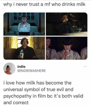 Dustin Milligan Instagram - 🥛