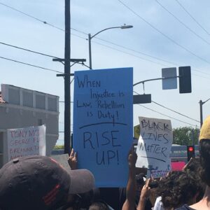 Dustin Milligan Instagram - #blacklivesmatter