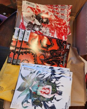Dustin Nguyen Instagram - came home to some comics, covers I did for @dcofficial @marvel and @20thcenturystudios