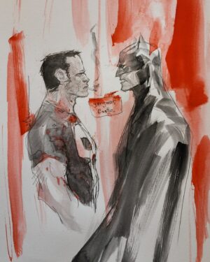 Dustin Nguyen Instagram - more watercolor on bristol touchups, so much fun just working as loose as possible

11x17 watercolor on Strathmore smooth bristol