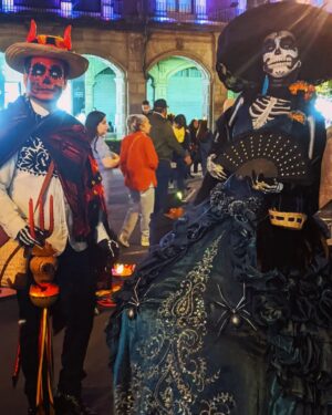 Dwayne Cameron Instagram - More creatures of the night from Dia de Muertos (Day of the Dead) in Mexico City 🌕👻👹💀

#diadelosmuertos #diadelosmuertos2023